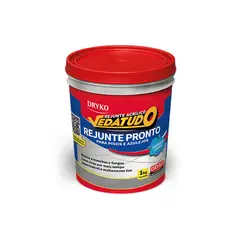 GENERICO - Rejunte acrílico para áreas internas y externas Blanco 1kg Dryko