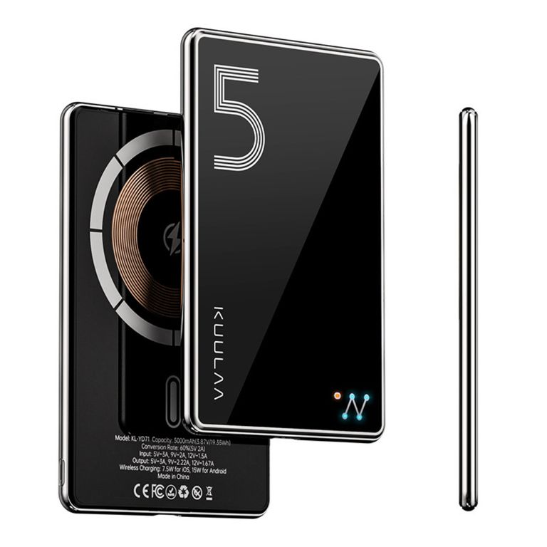 Batería Portátil Premium Con Magsafe 5000mah - Negro