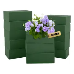 TNAKIEX - 12 Piezas Espuma Floral Húmeda Y Seca Para Arreglos
