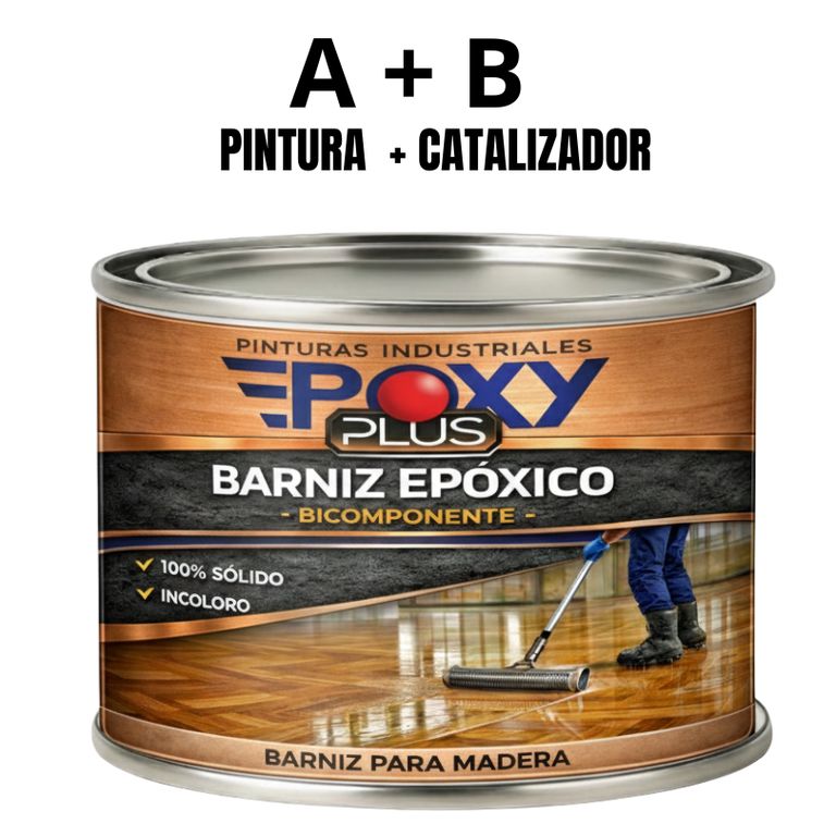 BARNIZ EPÓXICO INCOLORO - PREMIUM FULL SECADO - 2kg