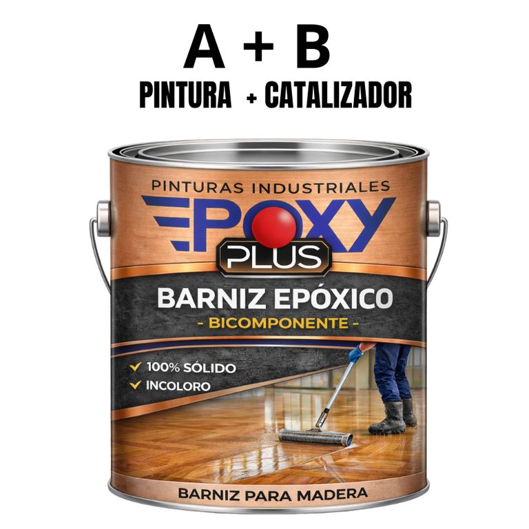 BARNIZ EPÓXICO INCOLORO - PREMIUM FULL SECADO - 4kg