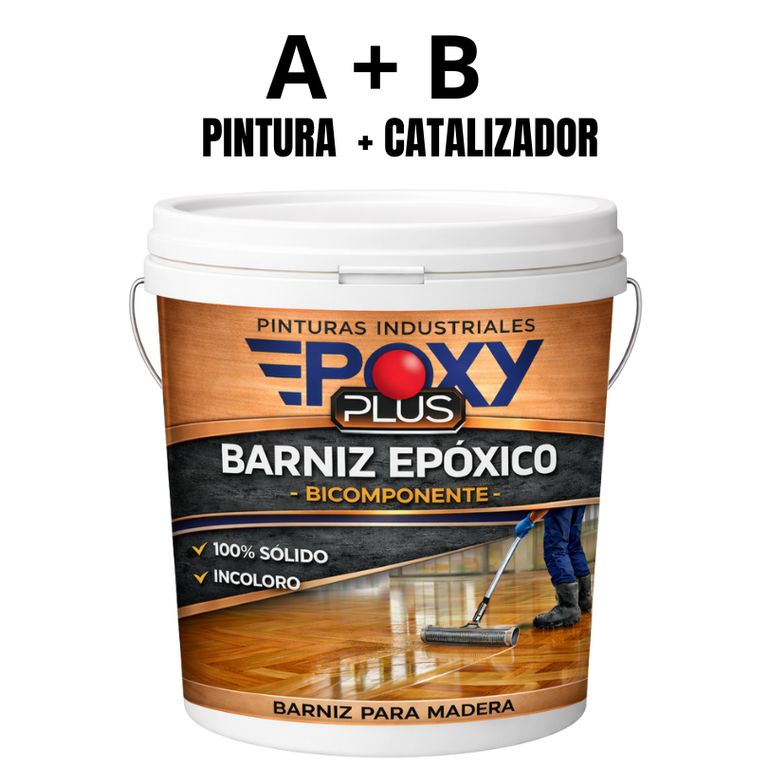 BARNIZ EPÓXICO INCOLORO - PREMIUM FULL SECADO - 14kg