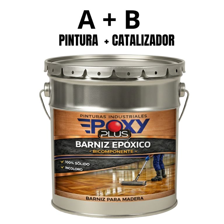BARNIZ EPÓXICO INCOLORO - PREMIUM FULL SECADO - 18kg