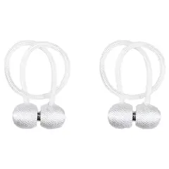 OKAY - Pack 2 Toma Cortinas Sujetador Amarra Abrazadera Magnética