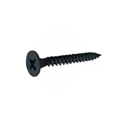 DRL - 5 Cajas Tornillo Volcanita Wisefix Pfina Negro 6x1 14 500u