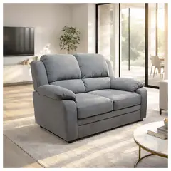 NOVAHUS - Sofá 2 Cuerpos Sevilla Lino Gris