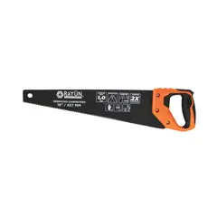 RAYUN - Serrucho Carpintero Acero Teflon 18 Pulgadas