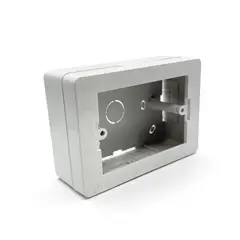 DRL LIGHTING - Caja Chuqui Sobrepuesta Blanca Pvc con tornillos Certificada Blanco