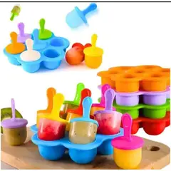 GENERICO - Moldes Helado Para Leche Materna O Frutas Silicona