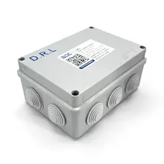 DRL LIGHTING - Caja Estanca Derivación Drl Ip40 Pvc 150x110x70mm Conos Sec Gris