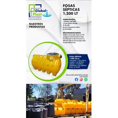 GENERICO - Fosa septica 1200L disolvente de desechos