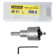 KAMASA - Sierra Copa Para Metal Con Guía 35mm