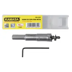 KAMASA - Sierra Copa Para Metal Con Guía 16mm