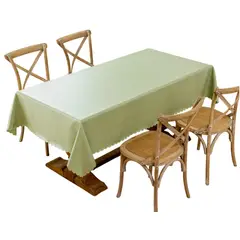 HD HOGAR SPA - Mantel Rectangular Antimanchas Impermeable 140 X 220cm Color