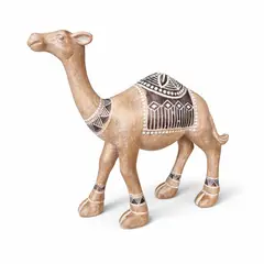 COLETTE - Figura Decorativa Adorno Original Étnico Camello Zafir