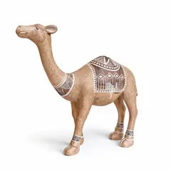 COLETTE - Figura Decorativa Adorno Original Étnico Camello Amir