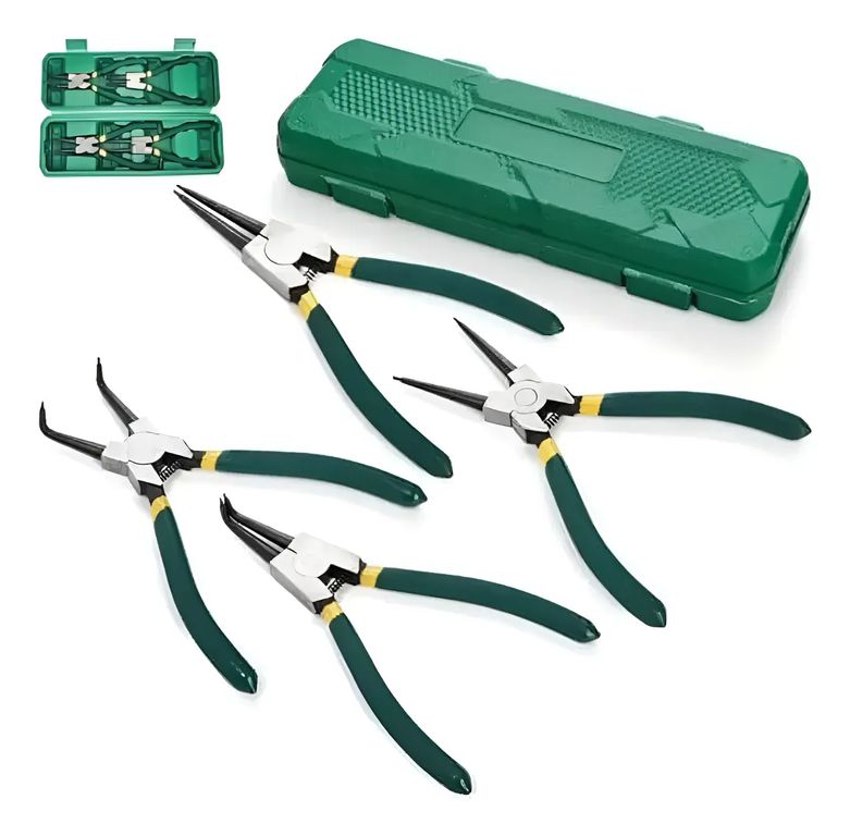 Juego De Pinzas Para Seguros De Anillo 4pz Herramienta a $11.990