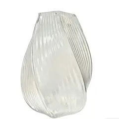 POLASUP - Vestidos de vidrio transparente decoración de flores 3-12506