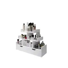 GENERICO - Organizador Flotante De Cosméticos Y Accesorios 3 Niveles
