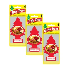 LITTLE TREES - Aromatizante Pino Manzana Canela Pack X 3unid