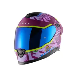 NEXX - Casco para moto Y100R URBANGRAM AUBERGINE_.