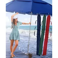 GENERICO - Sombrilla Quitasol Colores Surtidos 170 cm Playa o Jardin