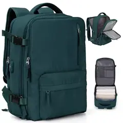 MOMO - Mochila De Viaje Avión Balistica Aprobado Gran Capacidad Diseño De La Tela Lisa