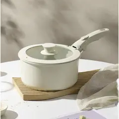 MOMO - Bateria Cocina Cacerolas De Ollas Acero Inoxidable 3pcs