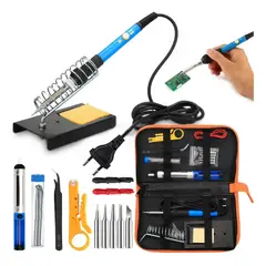 GENERICO - Pirógrafo Para Madera Y Cuero Pirograbador Kit Con Estuche