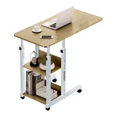 ESHOPANGIE - Mesa Auxiliar Altura Ajustable Con Ruedas Multifuncional