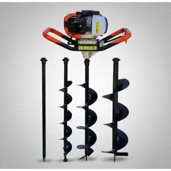 ERUX - Ahoyador Barreno + 3 Brocas Licencia Japonés 63cc