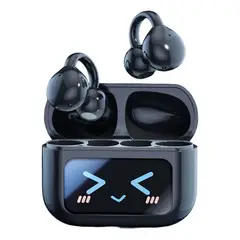 GENERICO - Audífonos Bluetooth Tipo Arete + Accesorio Mariposa