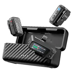 BOYA - Micrófono Boyamic 2 Inalámbrico USB-C Para Celular Cámara PC