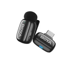 BOYA - Micrófono Inalámbrico Mini para celular Usb C cancelacion de ruido por IA Cambio De Voz