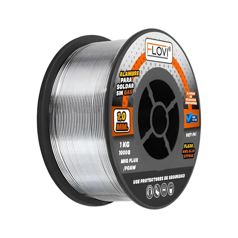Alambre Para Soldar Sin Gas 1mm 1 Kg Flovi
