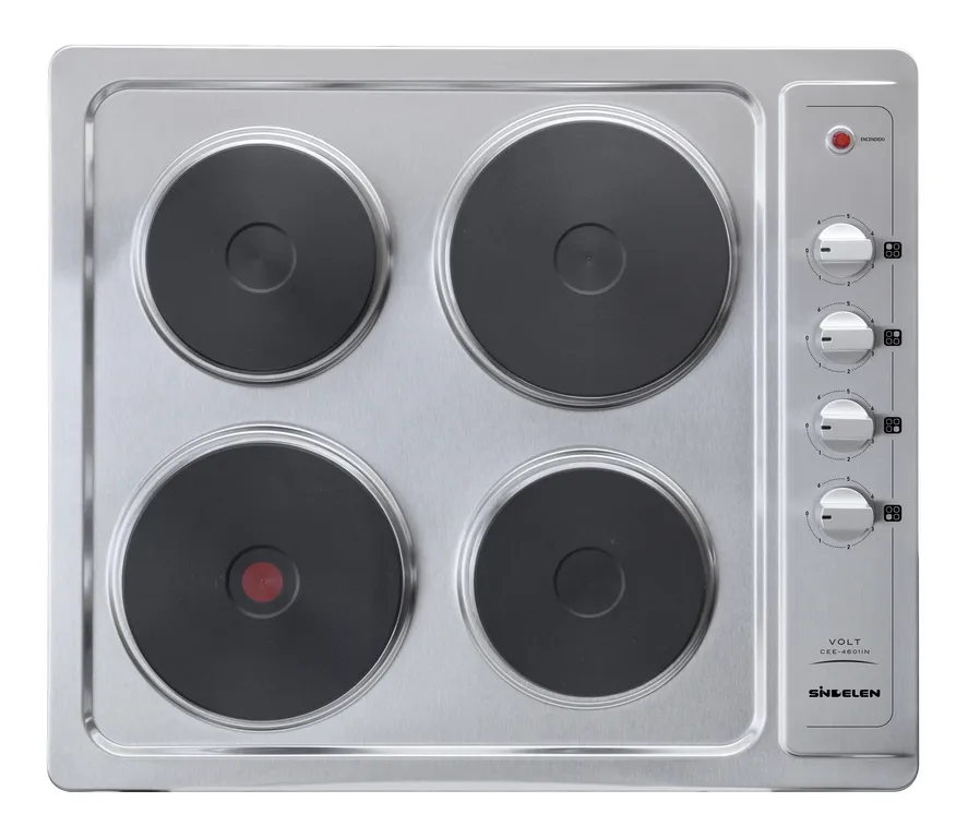 Encimera Eléctrica CEE-4601IN Inox 4 Platos