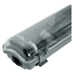 VKB - Pack 6 Equipo Estanco 2x10w De 60cm Gris