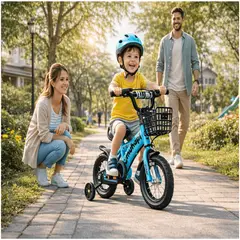 HOMER OUTDOOR - Bicicleta Infantil Aro 14 Niño Azul HOMER