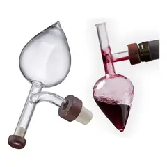 MOONCORE - Decantador De Vino Oxigenador Vidrio Accesorios para Vino