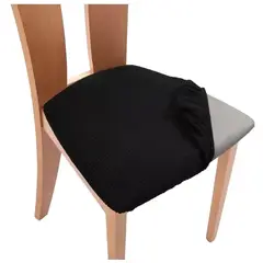 HD HOGAR SPA - Set De 6 Funda De Asiento Para Silla De Comedor