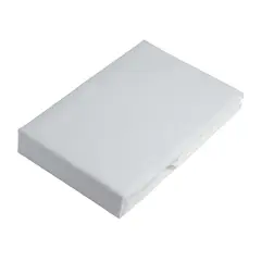 CARESTINO - Sábanas 300 Hilos Para Cuna Evolutiva de 70x140cm Blanco