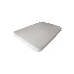 CARESTINO - Protector impermeable Para Cuna Evolutiva de 140x70cm Blanco