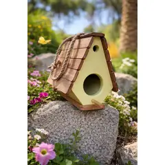 GENERICO - Casa de Pajaros Artesanal en Madera