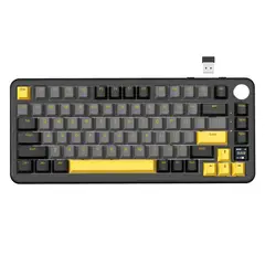 ATTACK SHARK - Teclado Mecánico X85 Pro 75% Gasket Rgb Tri-modo