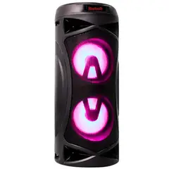 FUJITEL - Parlante Portátil Recargable con Bluetooth 3220 LED