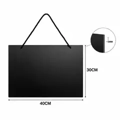 GENERICO - Pizarra Colgante Para Tiza 30X40 cm