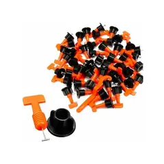 GENERICO - Kit Nivelador Ceramica Separadores Reutilizable 50pcs Flovi