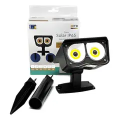 DRL LIGHTING - Foco Estaca Solar Led Jardin Itd 3w 200lm Ip65 8h 4000k