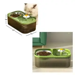 GENERICO - Alimentador Y Bebedero Para Gatos diseño