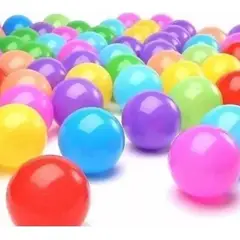 GENERICO - Set 50 Pelotas Plásticas De Piscina Colores Niños Variados